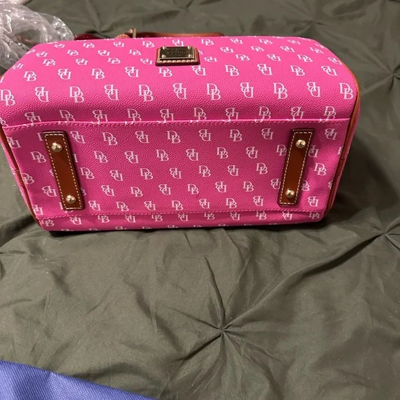 Dooney & Bourke Pink Kendra Satchel - Picture 8 of 14